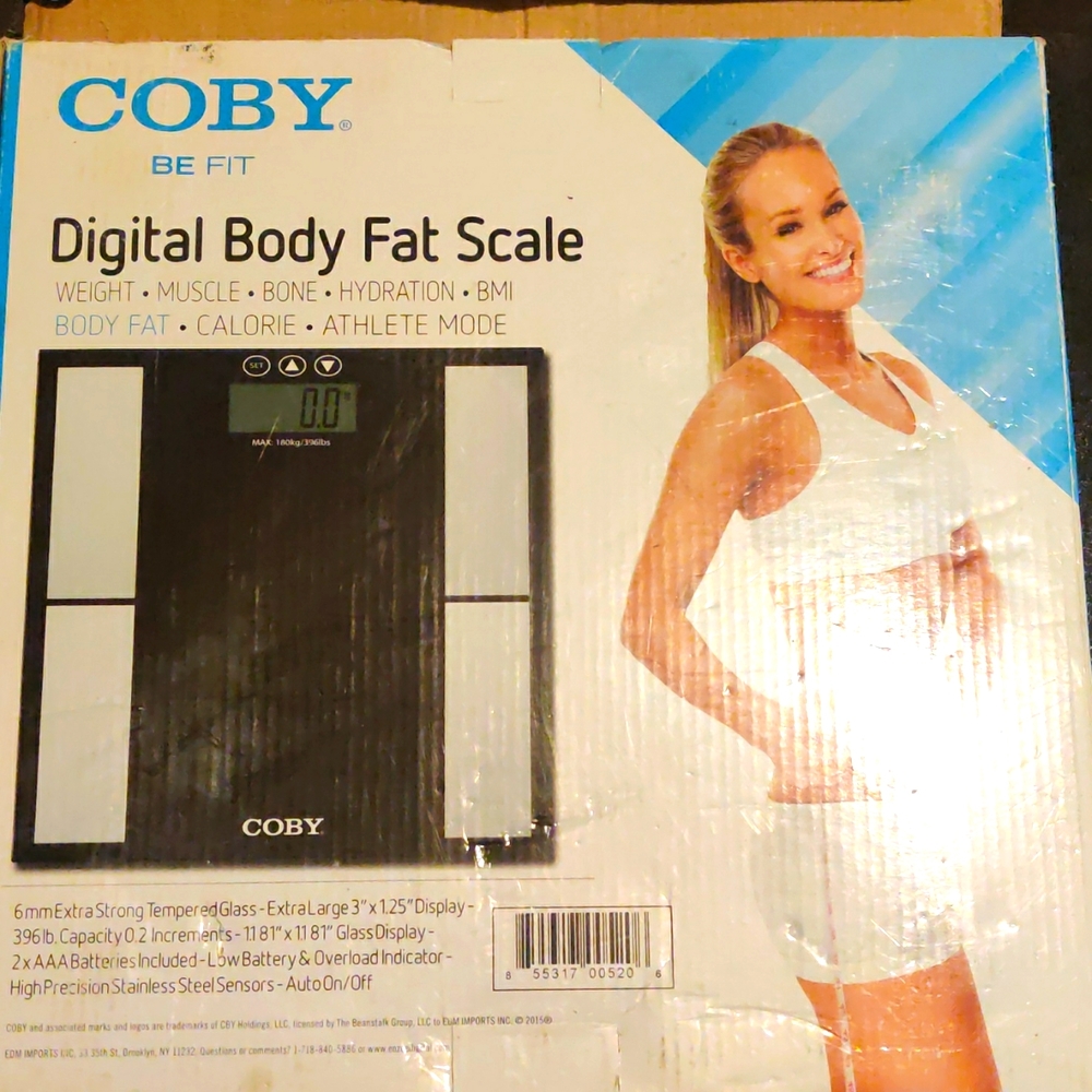 Coby body fat scale